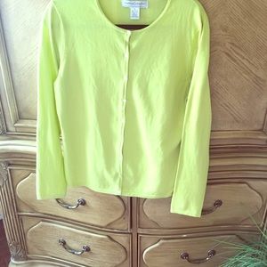 Sutton Studio Lime green Sweater
